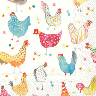 Jolly Hens Napkins