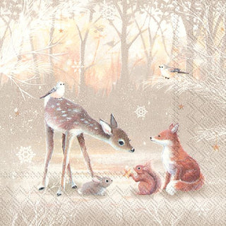 Silent Forest Linen Napkins