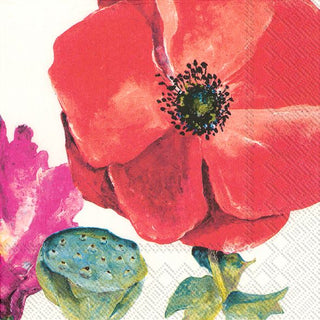 Summer Poppy Napkins