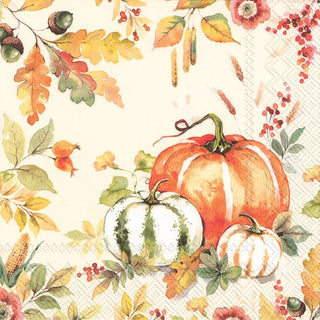 Pumpkin Love Cream Napkin