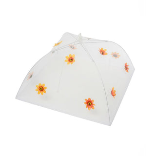 Small Orange Flower Food Umbrella