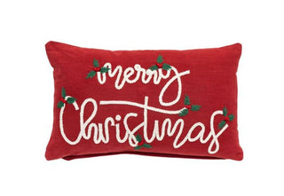 Merry Christmas Filled Cushion