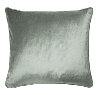 Nigella Grey Green Prefilled Feather Cushion