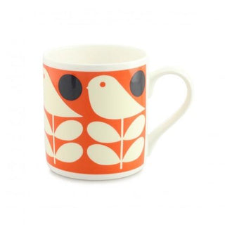 Orla Kiely Mug Early Bird Orange