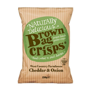 West Country Farmhouse Cheddar & Onion Crisps 150g