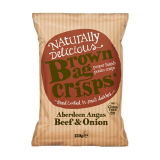 Aberdeen Angus Beef & Onion Crisps 150g