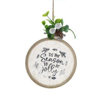 Season To Be Jolly Hanging Plaque