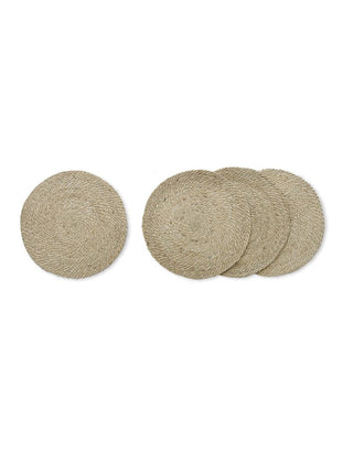 Natural Jute Placemats - Set of 4