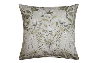 Parterre Printed Sage Cushion Feather Filled Cushion