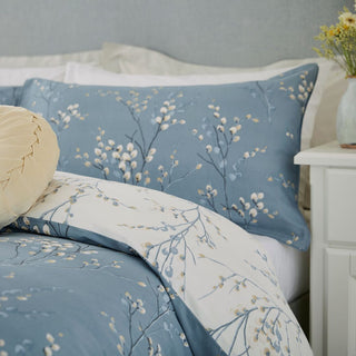 Pussy Willow Dark Seaspray Single Duvet Cover Set