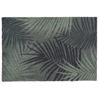 Abstract Leaves Door Mat