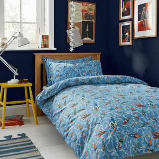 Rockets Duvet Cover Set - Double
