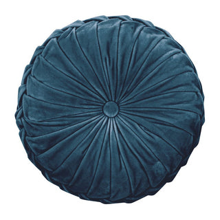 Rosanna Round Dark Seaspray Cushion 35x14cm