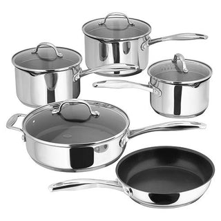 Stellar 7000, 5 Piece Draining Saucepan Set