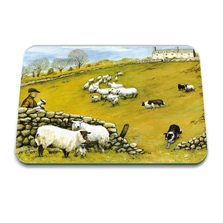 Sheep Dog Glass Medium Worktop Protector