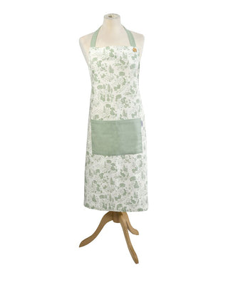 Peter Rabbit Classic Green Pattern Apron