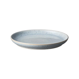 Denby Studio Blue Coupe Medium Plate Pebble