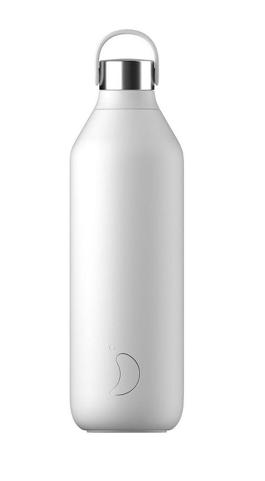 Chilly's 1L Series 2 Bottle Arctic White