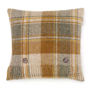 Snowshill Mustard Cushion