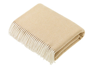 Herringbone Natural Throw