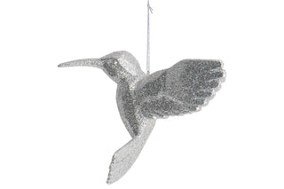 Hummingbird Silver Decoration