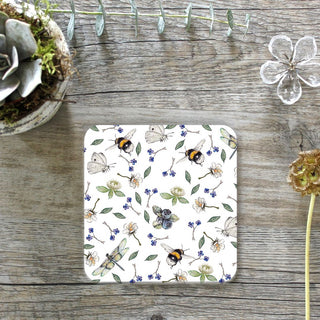 Wild Flower Meadows Coasters Pack of 4