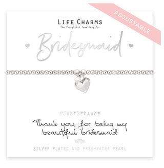 Thank You Bridesmaid Bracelet