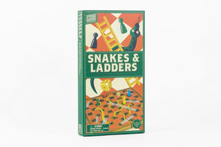 Snakes & Ladders Wooden Game