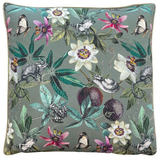 Wild Passion Creatures 50X50 Feather Cushion Sage