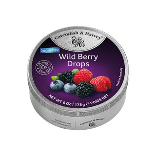 Sugar Free Wild Berry Drops 175g