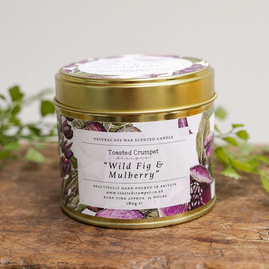 Wild Fig & Mulberry Candle Tin