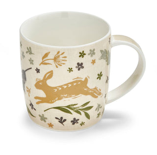 Woodland Barrel China Mug Natural