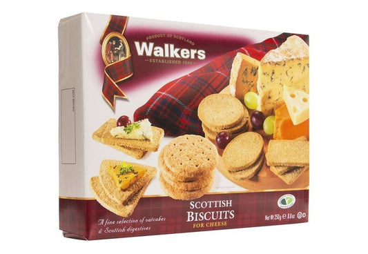 Walkers Shortbread Scottish Biscuits for Cheese 250g