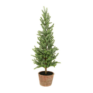 Pine Tree with Brown Pot 55cm