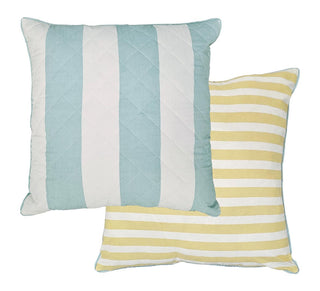 Lille Stripe Filled Cushion Seaspray