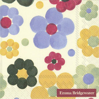 EB Polka Floral Paper Napkin