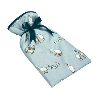 Ducks Blue Hot Water Bottle