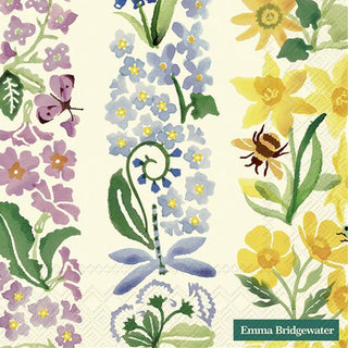 EB Wildflowers Cream Paper Napkin