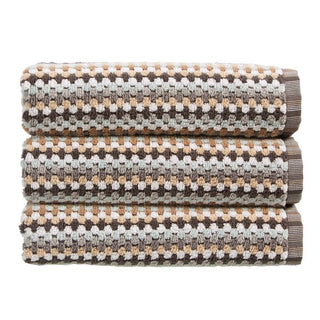 Carnaby Stripe Natural Bath Towel