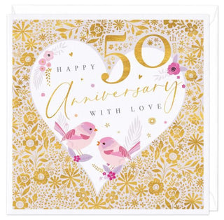 Happy 50th Anniversary Card