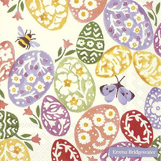 EB Easter Eggs Cream Paper Napkin