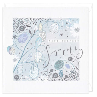 Lunaria Deepest Sympathy Card