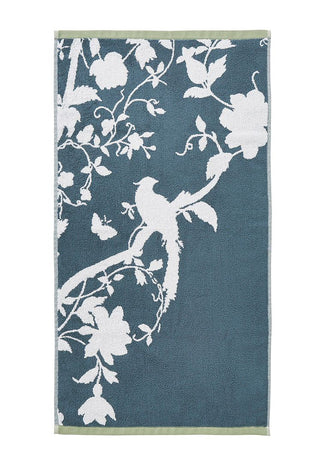 Oriential Garden Hand Towel Dusky Seaspray