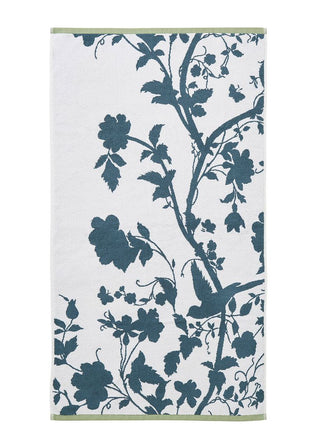 Oriential Garden Bath Towel Dusky Seaspray