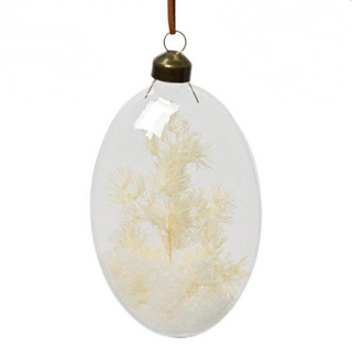 Meadow Hemp Transparent Tree Decoration