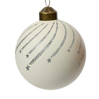 Shooting Star Snow White Bauble