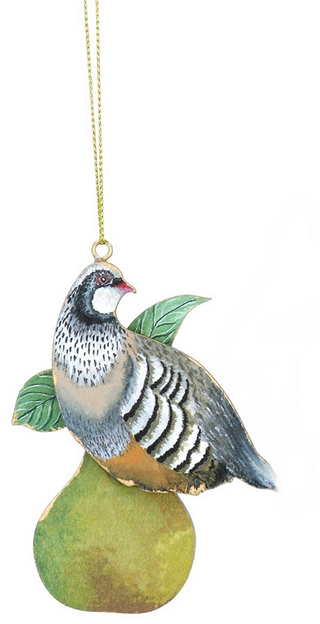 Partridge on Pear Hanging Decoraion