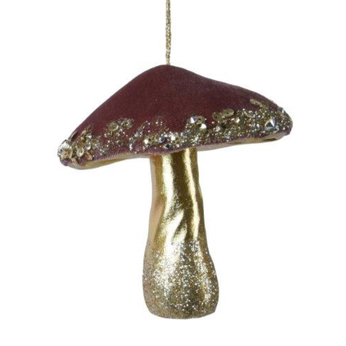 Red Cooper Mushroom Tree Decoration