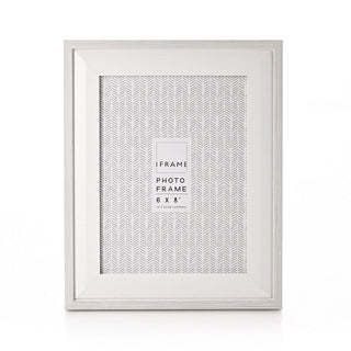 iFrame Grey & White Two Tone Frame 6" x 8"