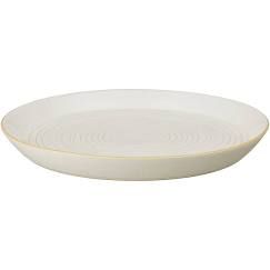 Denby Impression Cream Spiral Dinner Plate